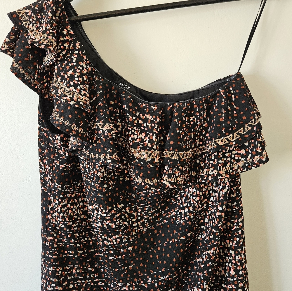Apt 9 One Shoulder Ruffle Dress - Picture 3 of 6